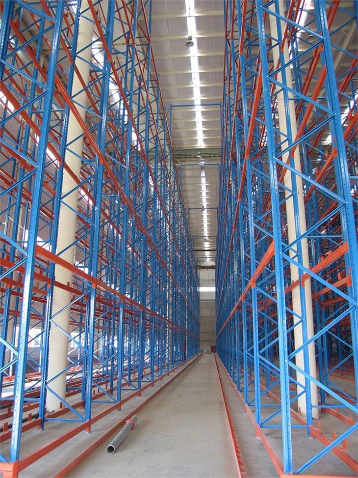 very narrow aisle racking